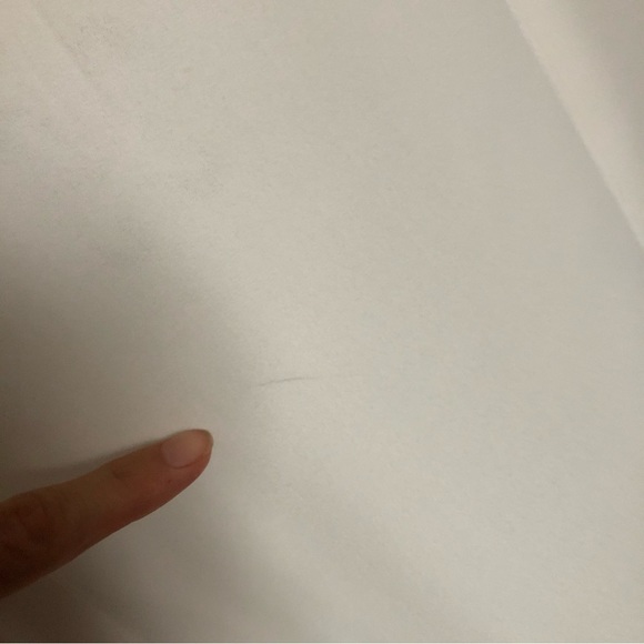 LOVE YA Women’s Long Sleeve White Blouse Size M - Picture 8 of 12